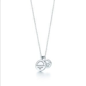 Return to Tiffany Silver Circle Duo Necklace